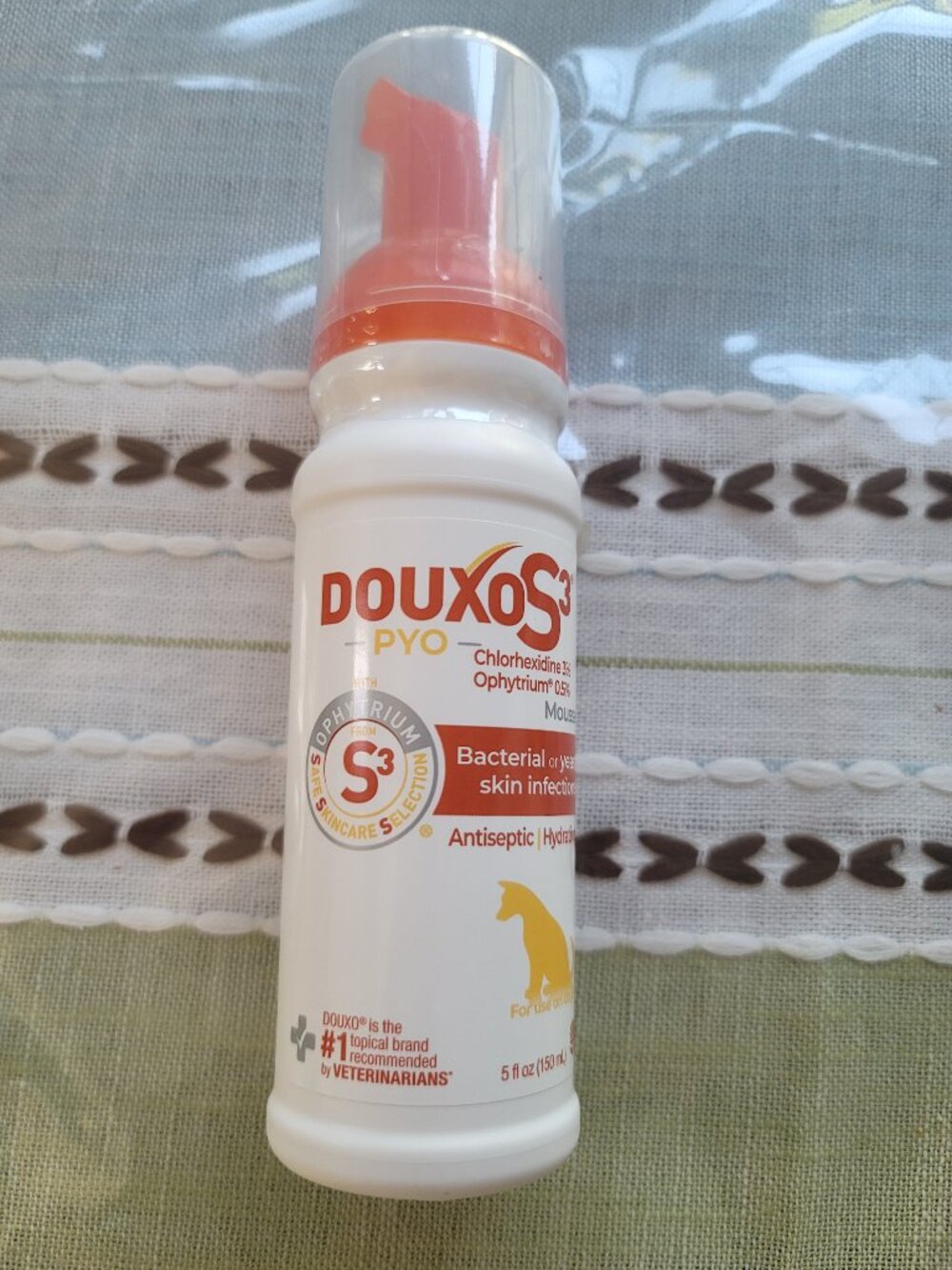 DOUXOS3 Dog Mousse For Bacterial & Skin Yeast Infections